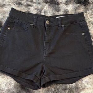 Aeropostale Black Jean Shorts Classic Style